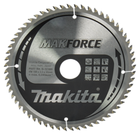 Makita Accessoires Cirkelzaagblad Hout | Makforce 190x30x2,2 60T 15g - B-32390 - B-32390
