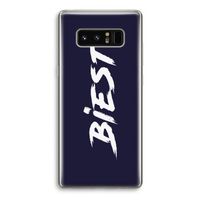 Biest: Samsung Galaxy Note 8 Transparant Hoesje