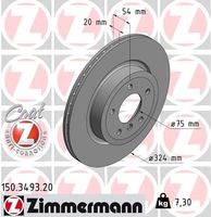 Remschijf Coat Z 150349320