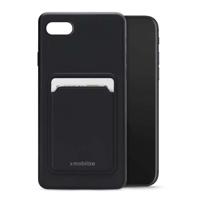 Mobilize Rubber Gelly Card Case Apple iPhone 6/6S/7/8/SE (2020/2022) Matt Black