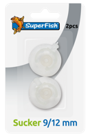 Superfish Zuiger Set 9/12mm - 2 Stuks Aquariumslang Houder | Universeel & Duurzaam