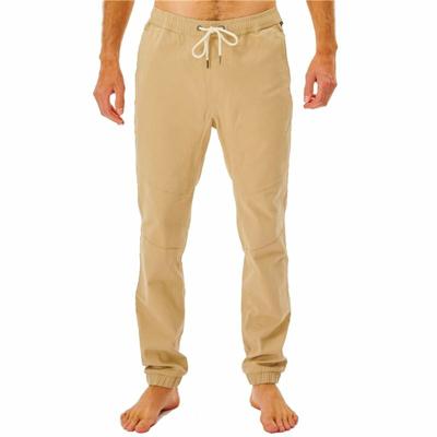 Broeken Rip Curl Re Entry Jogger Beige - Maat: S