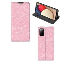 Samsung Galaxy M02s | A02s Smart Cover White Flowers