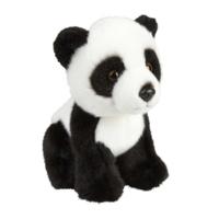 Ravensden Pluche panda beer knuffel - 18 cm - Pandaberen knuffels