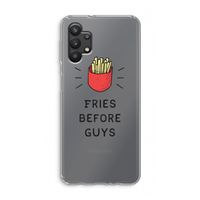 Fries before guys: Samsung Galaxy A32 5G Transparant Hoesje