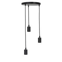 Light & Living - Hanglamp BRANDON - Ø30x117.5cm - Zwart - thumbnail