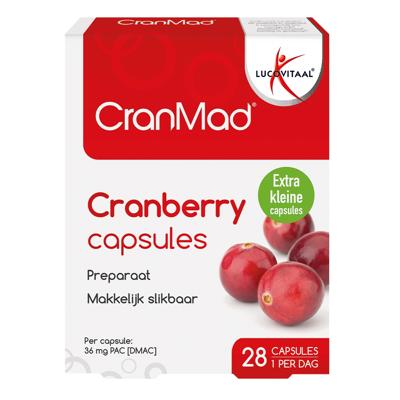 Lucovitaal Cranmed Forte 28Capsules Lucovitaal Cranmed Forte 28Capsules