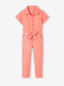 Jumpsuit voor meisjes perzik