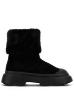 Hogan faux-fur suede boots - Noir - thumbnail