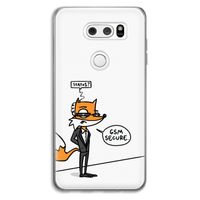 GSM secure: LG V30 Transparant Hoesje GSM secure: LG V30 Transparant Hoesje