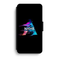Abstract Spectrum: iPhone XR Flip Hoesje