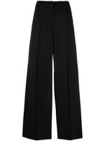 Acne Studios pantalon palazzo à taille haute - Noir - thumbnail