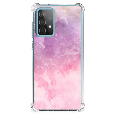 Back Cover Samsung Galaxy A52 4G/5G Pink Purple Paint Back Cover Samsung Galaxy A52 4G/5G Pink Purple Paint