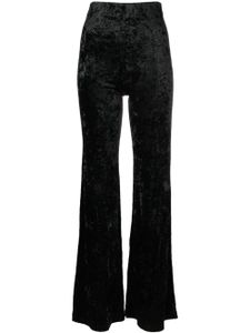 ROTATE BIRGER CHRISTENSEN pantalon court en velours - Noir