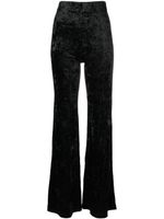 ROTATE BIRGER CHRISTENSEN pantalon court en velours - Noir - thumbnail