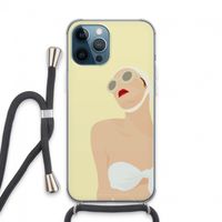 Summer: iPhone 13 Pro Max Transparant Hoesje met koord