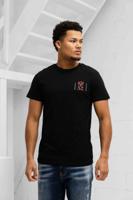 Iceberg Sun Spell T-Shirt Heren Zwart - Maat L - Kleur: RoodZwart | Soccerfanshop