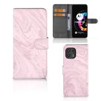 Motorola Edge 20 Lite | Bookcase | Marble Pink - Origineel Cadeau Vriendin