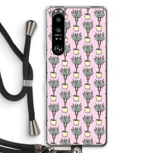 Boompje: Sony Xperia 1 III Transparant Hoesje met koord