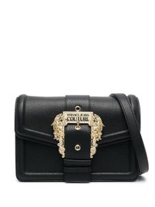 Versace Jeans Couture sac porté éapule à boucle baroque - Noir