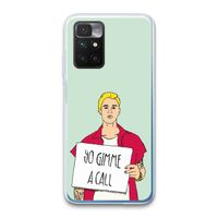 Gimme a call: Xiaomi Redmi 10 Transparant Hoesje