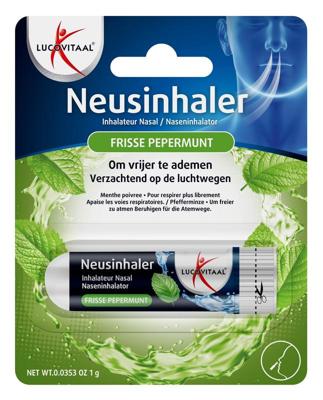 Lucovitaal neusinhaler frisse pepermunt