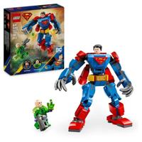 LEGO DC 76302 Superman's Mech vs. Lex Luthor - Superheldenspeelgoed voor kinderen vanaf 6 jaar