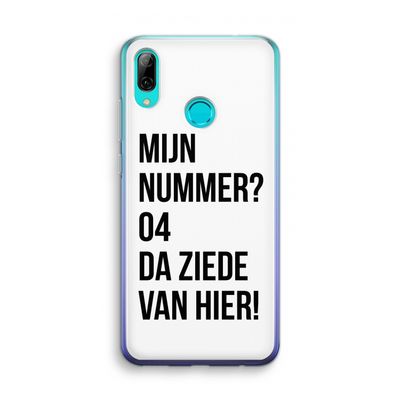 Da ziede van hier: Huawei P Smart (2019) Transparant Hoesje