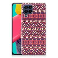 Samsung Galaxy M53 TPU bumper Aztec Paars - thumbnail