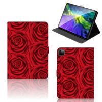 iPad Pro 11 2020/2021/2022 Tablet Cover Red Roses