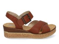 Rieker 63795 22 brandy Cognac maat 38