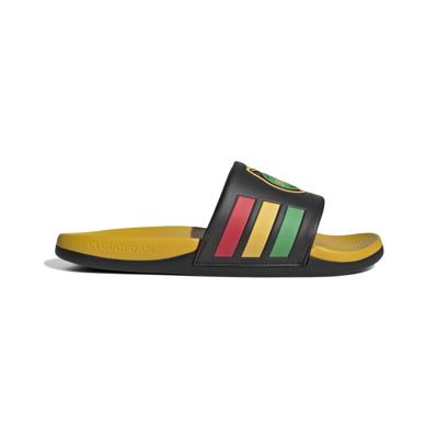 adidas Adilette Jamaica Slippers Zwart Geel Rood adidas Adilette Jamaica Slippers Zwart Geel Rood