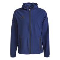 adidas Tiro 25 Vis Tech Competition Hooded Trainingsjack Kids Donkerblauw Zwart