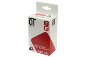Qtcycletech Cycletech binnenband 12 inch (47/62-203) av 45° (43 mm) zwart