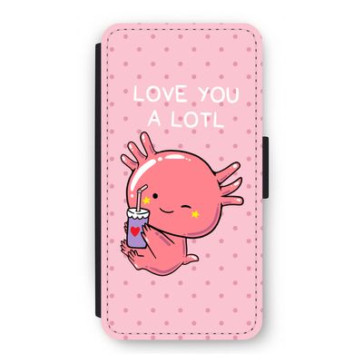 Love You A Lotl: iPhone 12 Flip Hoesje