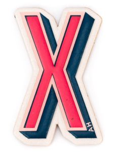 Anya Hindmarch autocollant "X" - Rouge