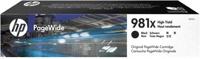 HP 981X originele zwarte high-capacity PageWide cartridge
