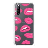 Bite my lip: Sony Xperia 10 III Transparant Hoesje
