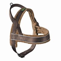 Hunter harnas norweger racing nylon bruin / cognac