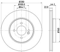 Remschijf 8DD355128681