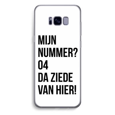 Da ziede van hier: Samsung Galaxy S8 Plus Transparant Hoesje