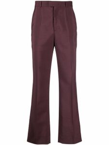 Valentino Garavani pantalon de costume à coupe droite - Violet