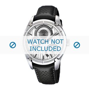 Horlogeband Festina F16767-5 Leder Zwart 21mm