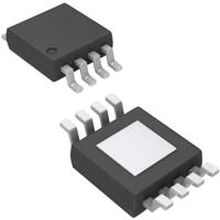 Microchip Technology TC72-3.3MUA Lineaire IC - temperatuursensor, omvormer Digital, centraal SPI MSOP-8