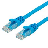 VALUE 0.5m UTP Cat.6a netwerkkabel Blauw 0,5 m Cat6a U/UTP (UTP)