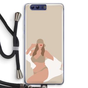 One of a kind: Honor 9 Transparant Hoesje met koord