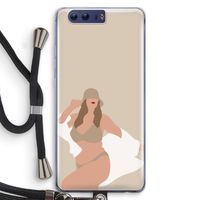 One of a kind: Honor 9 Transparant Hoesje met koord