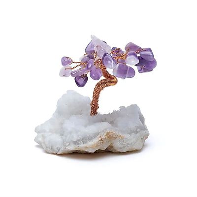 Edelsteenboom Amethist (ca. 160 gram - 7 cm)