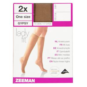 Lady Fit Kniekousen 15 den Stretch 2-Pack