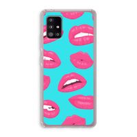 Bite my lip: Samsung Galaxy A51 5G Transparant Hoesje